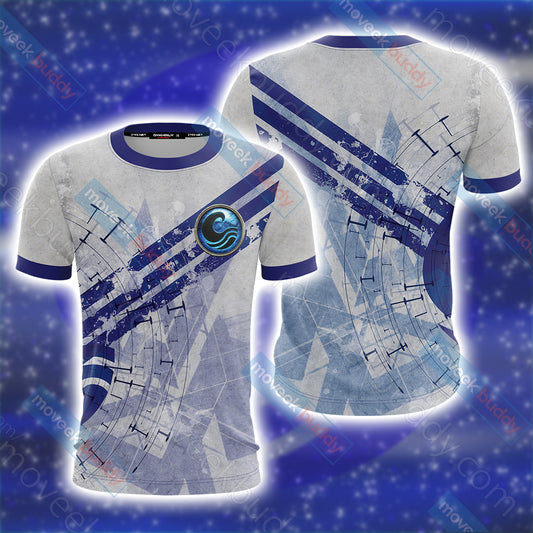 God of war: Ascension - Ice of Poseidon Unisex 3D T-shirt S  