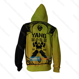 RWBY Yang Zip Up Hoodie   