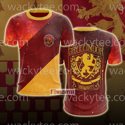 Gryffindor House Hogwarts Harry Potter New Unisex 3D T-shirt   