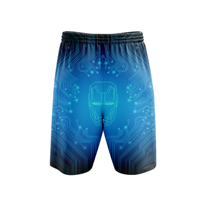 Iron Man (Tony Stark) Cosplay Beach Short   