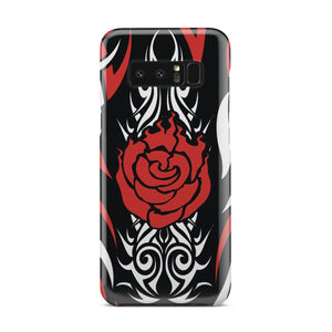 RWBY Ruby Rose Symbol Phone Case Galaxy Note 8  