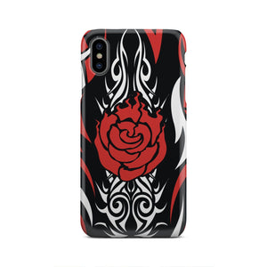 RWBY Ruby Rose Symbol Phone Case iPhone Xs Max  