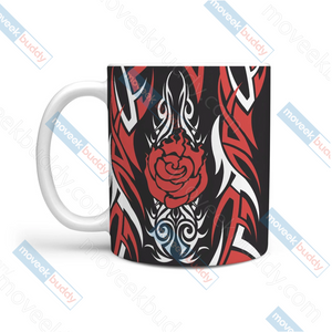 RWBY Ruby Rose Symbol Mugs   