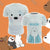 We Bare Bears - Ice Bear Unisex 3D T-shirt S  