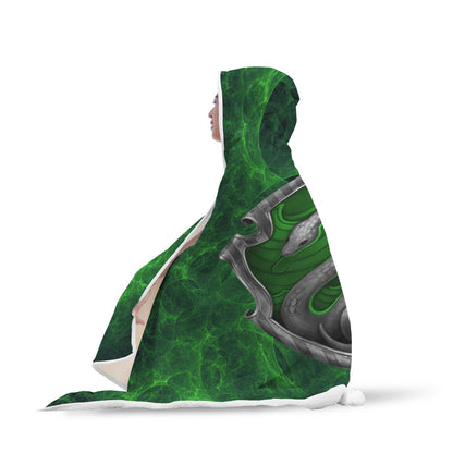 Cunning Like A Slytherin Harry Potter 3D Hooded Blanket   