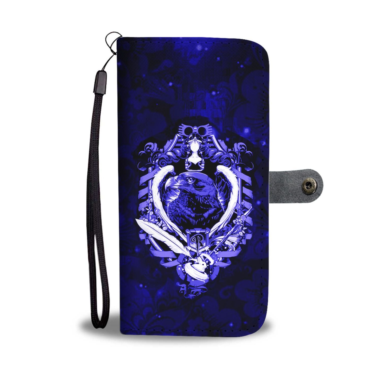 The Ravenclaw Eagle Harry Potter Version Galaxy 3D Wallet Case iPhone X / Xs  