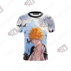 Bleach Kurosaki Ichigo Unisex 3D T-shirt   