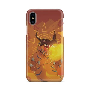Digimon Greymon Phone Case iPhone X  