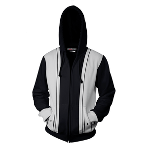 Bleach Gin Ichimaru 3rd Division Cosplay Zip Up Hoodie Jacket   