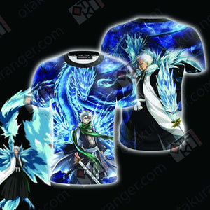 Bleach Hitsugaya Toshiro Daiguren Hyourinmaru Unisex 3D T-shirt   