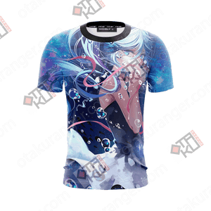 Hatsune Miku New Unisex 3D T-shirt   