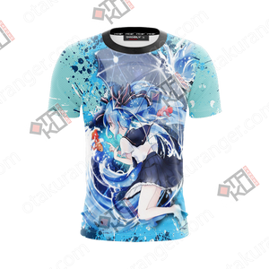 Hatsune Miku New Version Unisex 3D T-shirt   