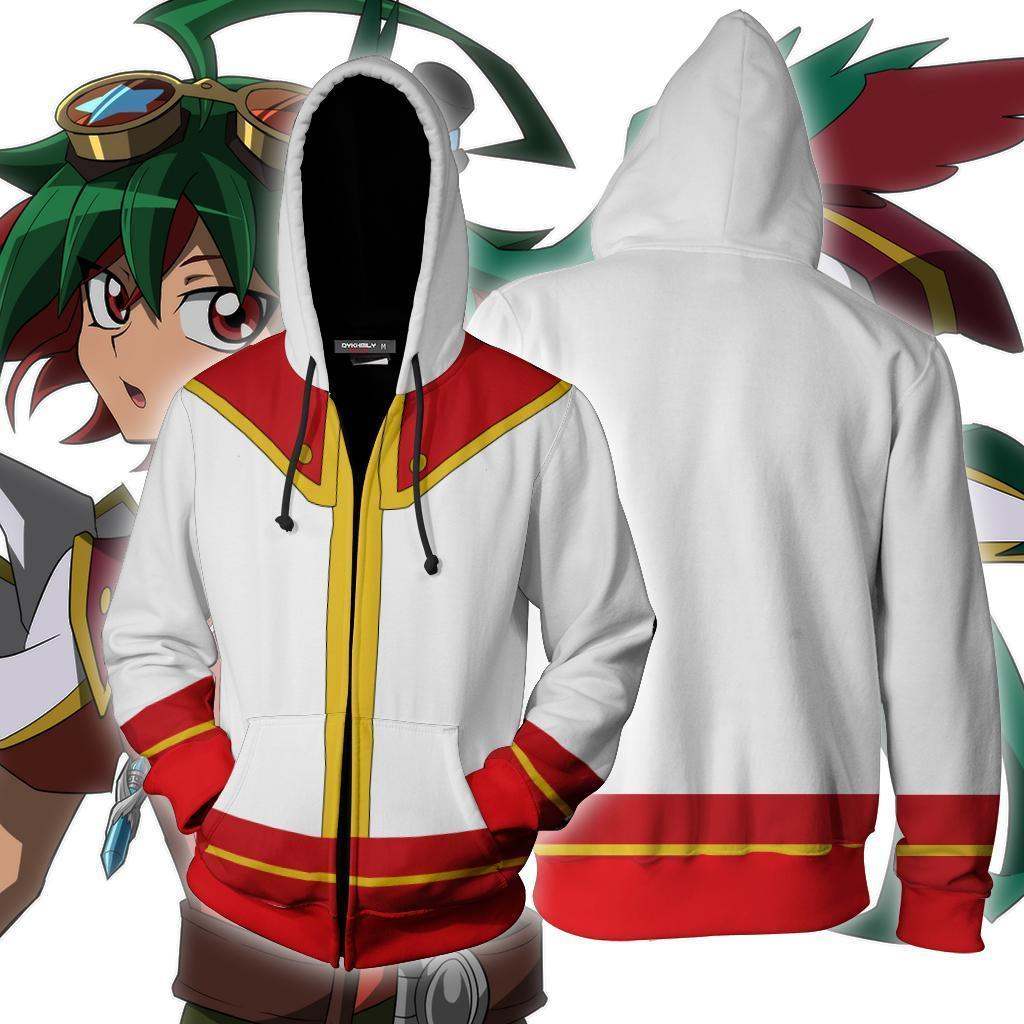 Yu-Gi-Oh! Yuya Sakaki Cosplay Zip Up Hoodie Jacket - MoveekBuddyShop