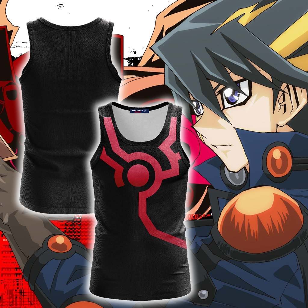 Yu Gi Oh Fudo Yusei Cosplay Tank Top MoveekBuddyShop