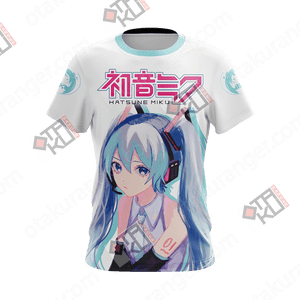 Hatsune Miku Unisex 3D T-shirt   