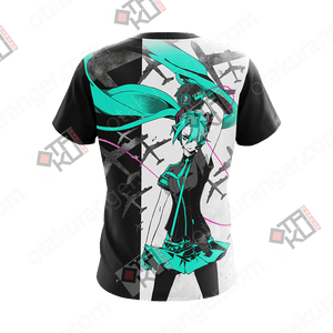 Hatsune Miku New Look Unisex 3D T-shirt   