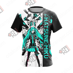 Hatsune Miku New Look Unisex 3D T-shirt   