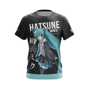 Hatsune Miku Unisex 3D T-shirt   