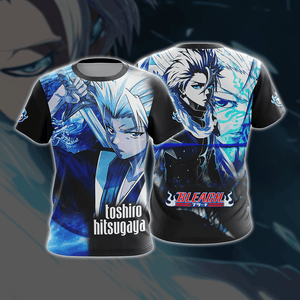 Bleach Toshiro Hitsugaya New Unisex 3D T-shirt   