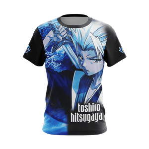 Bleach Toshiro Hitsugaya New Unisex 3D T-shirt   