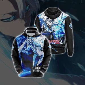 Bleach Toshiro Hitsugaya New Unisex 3D T-shirt Hoodie S 