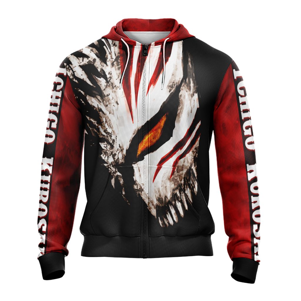 Bleach Ichigo Kurosaki New Unisex 3D T-shirt   