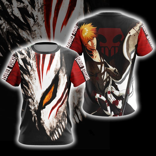 Bleach Ichigo Kurosaki New Unisex 3D T-shirt   