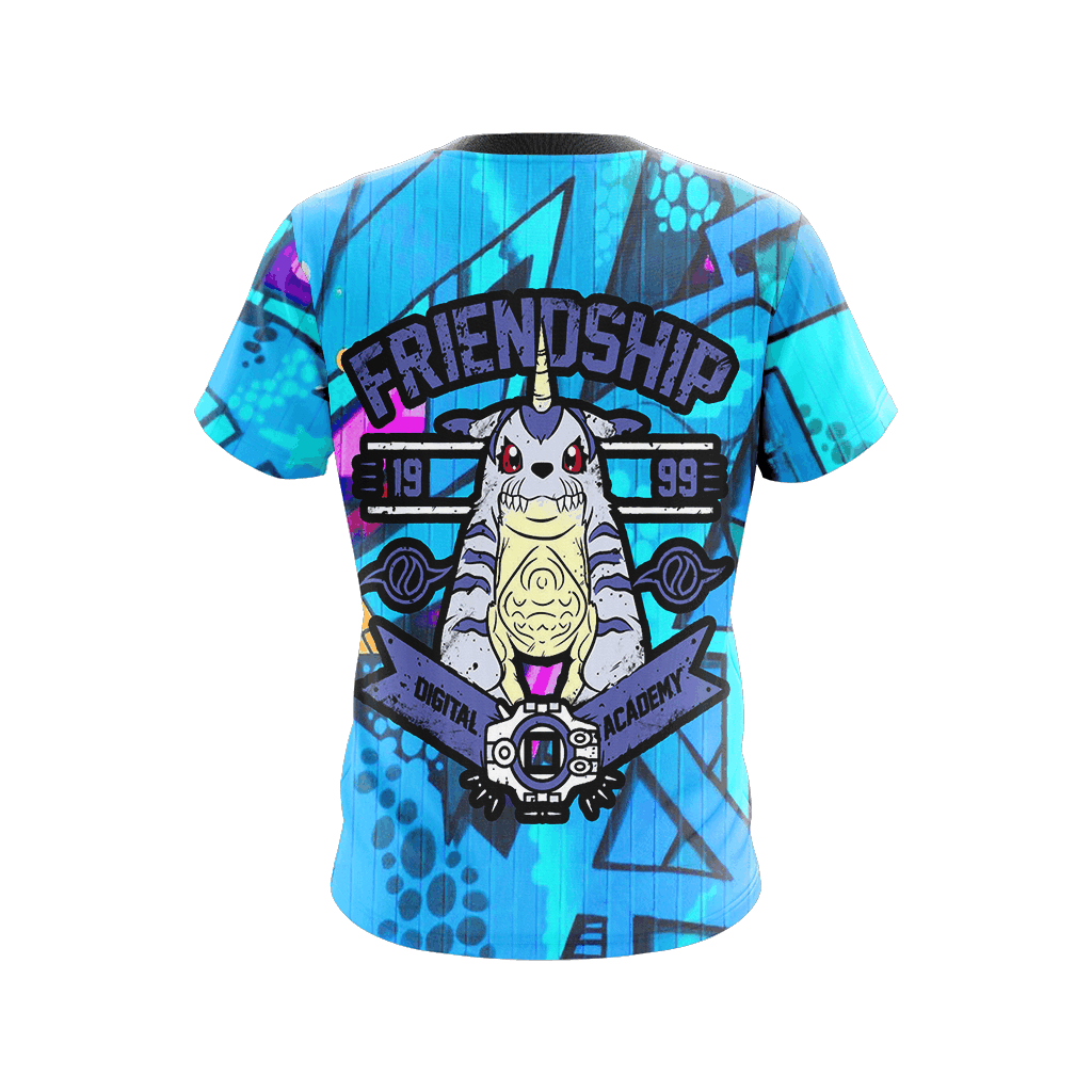 Digimon Master Friendship Unisex 3D T-shirt   