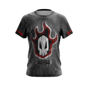 Bleach Skull Unisex 3D T-shirt   