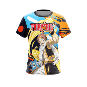 Fairy Tail New  Version Unisex 3D T-shirt   