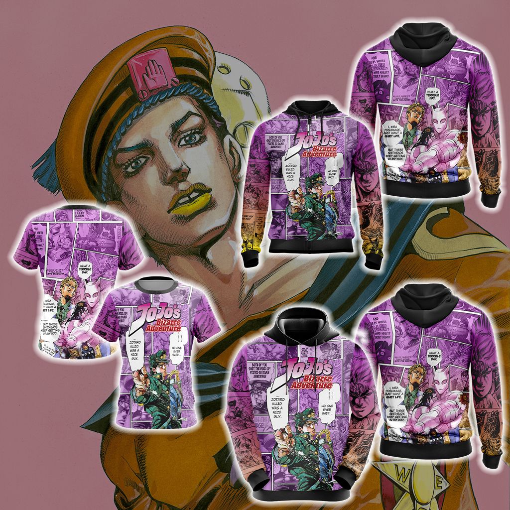 Jojo's Bizarre Adventure New Look Unisex 3D T-shirt   