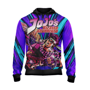 Jojo's Bizarre Adventure - Joseph Joestar New Unisex 3D T-shirt   