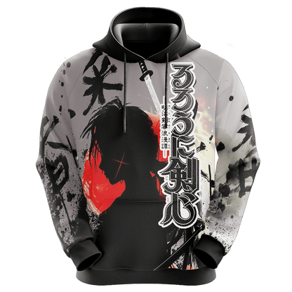 Rurouni Kenshin New Look Unisex 3D T-shirt   