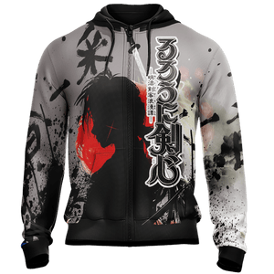 Rurouni Kenshin New Look Unisex 3D T-shirt   