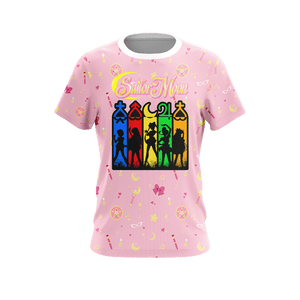 Sailor Moon - Characters New Look 3D T-shirt   