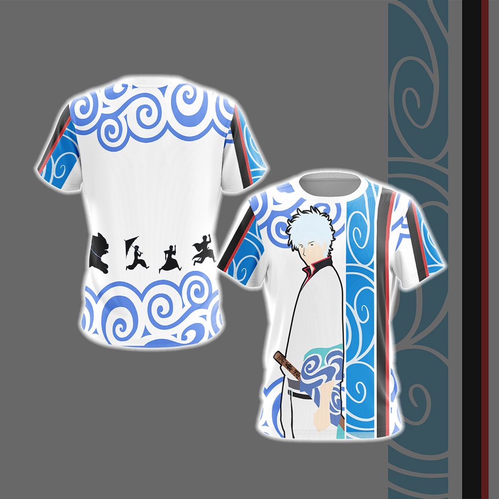 Gintama - Minimalist Unisex 3D T-shirt   