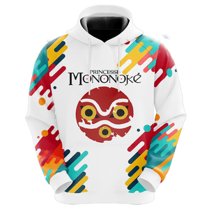 Princess Mononoke New Version Unisex 3D T-shirt   