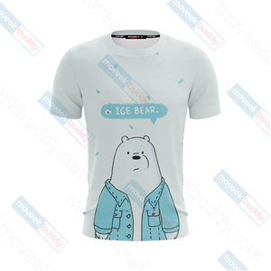 We Bare Bears - Ice Bear Unisex 3D T-shirt   