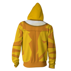 Yu-Gi-Oh! Ra Yellow Male Cosplay Zip Up Hoodie Jacket   