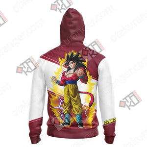 Dragon Ball GT - Super Saiyan 4 Goku Unisex 3D T-shirt   