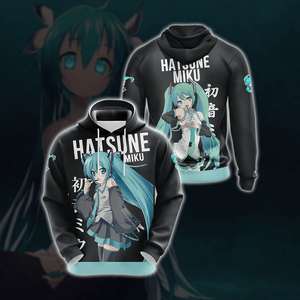 Hatsune Miku Unisex 3D T-shirt Hoodie S 