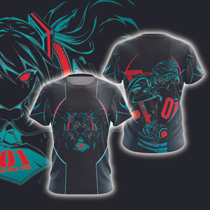 New Look Hatsune Miku Unisex 3D T-shirt T-shirt 4XL 