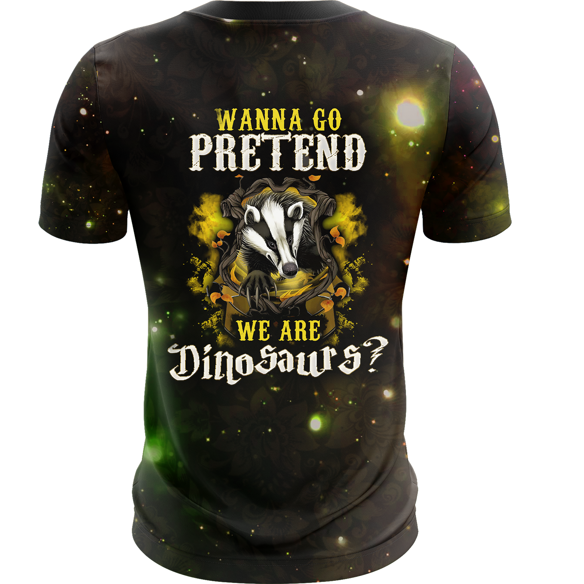 Hufflepuff Harry Potter - Wanna Go Pretend We Are Dinosaurs?   