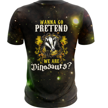 Hufflepuff Harry Potter - Wanna Go Pretend We Are Dinosaurs?   