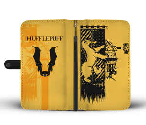 Quidditch Hufflepuff Harry Potter Wallet Case iPhone X / Xs  
