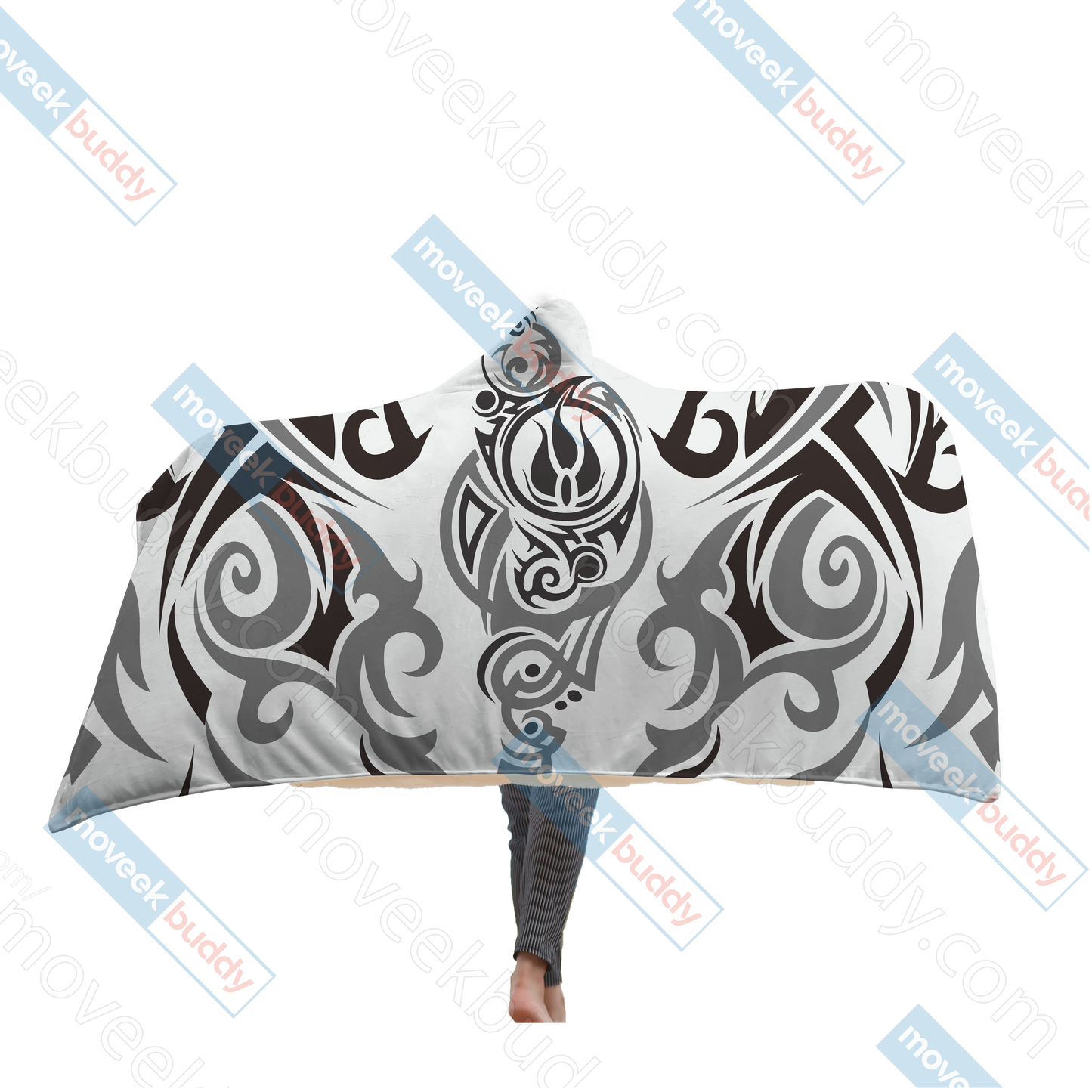 RWBY Blake Belladonna Symbol Hooded Blanket Adult 80"x60"  