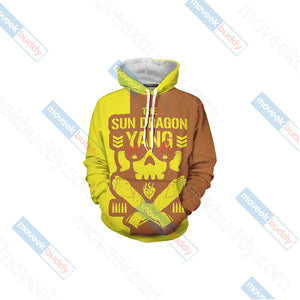 RWBY Yang Zip 3D Hoodie   