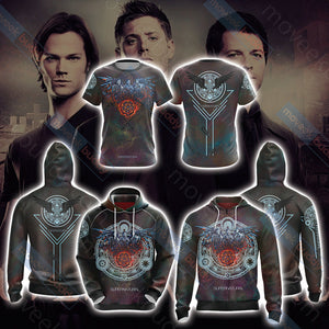 Supernatural Unisex 3D T-shirt   