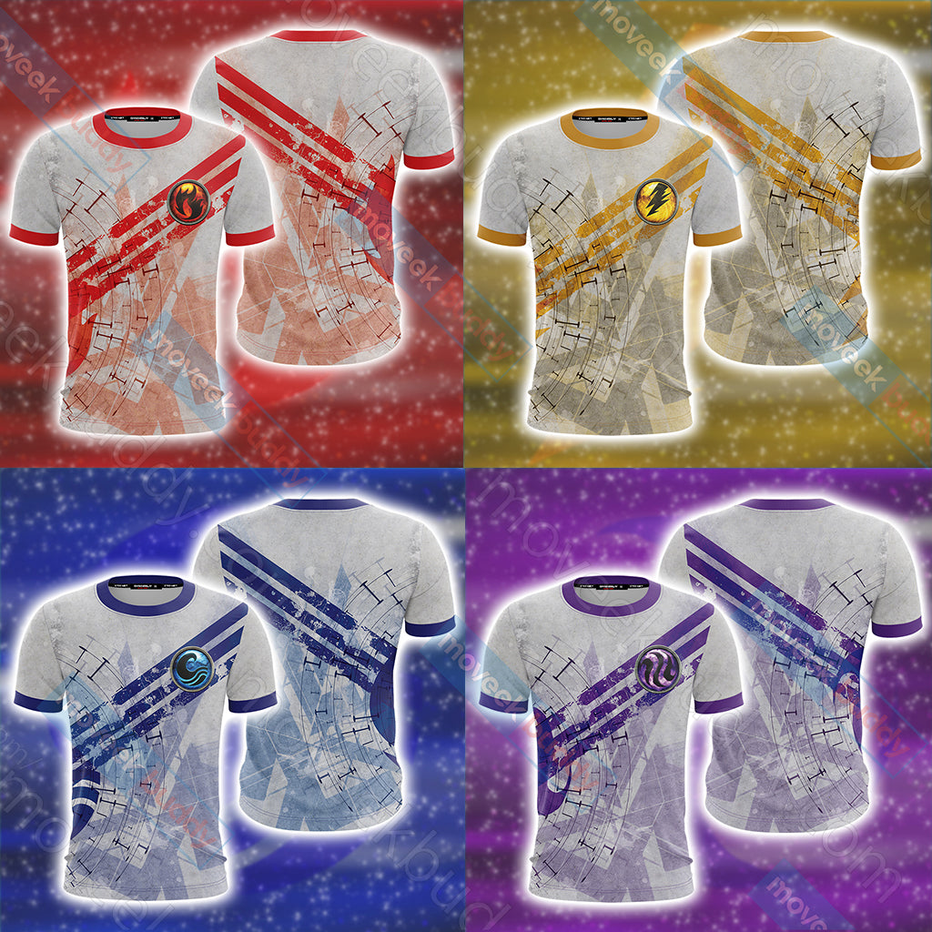 God of war: Ascension - Lightning of Zeus  Unisex 3D T-shirt   