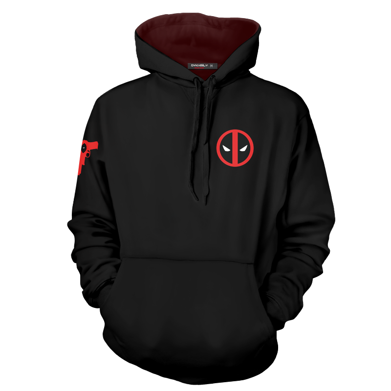 Deadpool 3D Hoodie   